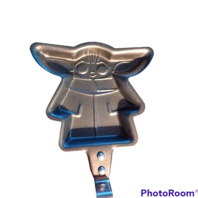 Disney Kitchen | Disney Star Wars Grogu Baby Yoda Mini Pancake Pan | Color: Gray | Size: Os