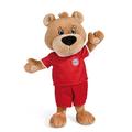 NICI 49076 Kuscheltier FC Bayern Bear Berni 80cm braun schlenkernd mit Trikot aus nachhaltiger Herstellung