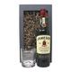 Regalo Personalised Engraved Dimple Glass Tumbler & 70cl Bottle of Irish Whiskey - Jameson Label Design (Jameson Irish Whiskey 70cl, Presentation Gift Box)