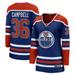 Women's Fanatics Branded Jack Campbell Royal Edmonton Oilers Home Breakaway Player Jersey