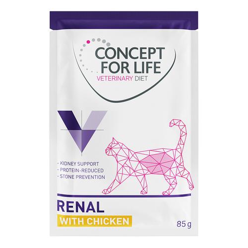 12x85 g Renal Concept for Life Veterinary Diet Katzenfutter nass