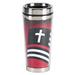 Dicksons Inc 16 Oz. Double Wall Stainless Steel Travel Mug Stainless Steel in Red | 7 H in | Wayfair SSMUG-353