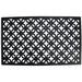 29.5 x 17.75 W in Rug - Northlight Seasonal Elegant Quatrefoil Rectangular Door Mat 30" x 18" | 29.5 H x 17.75 W in | Wayfair NORTHLIGHT FW36860