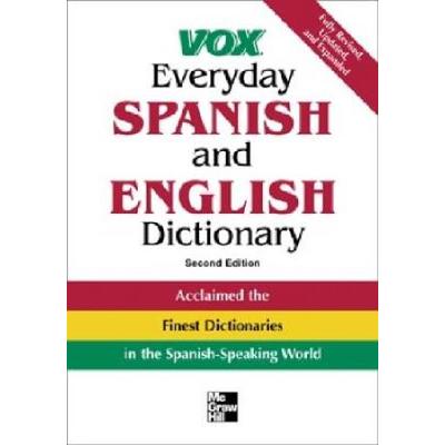 Vox Everyday Spanish And English Dictionary: Engli...