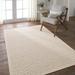 Axiom Indoor/Outdoor Abstract Cream Area Rug