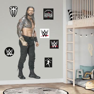 WWE Roman Reigns Cut Out Wall Sticker - 120cm x 45cm Image
