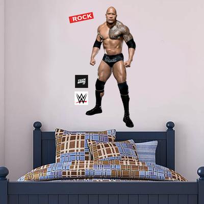 WWE The Rock Cut Out Wall Sticker - 120cm x 55cm Image