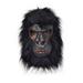 Gorilla Mask Latex with Black Hair BM371