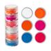 Mishuowoti Pigment Nail Powder Fluorescent Powder Color Nail Pigments Dust Nail Glitter Neon Pigment Eyeshadow Powder For Face Body Makeup Nail Arts Decoration