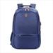 Swissdigital Remi Laptop Backpack w/ Smart USB Charge Port Padded Laptop Pocket - Navy