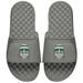 Men's ISlide x BreakingT Aaron Rodgers Gray NFLPA Sugar Skull Slide Sandals