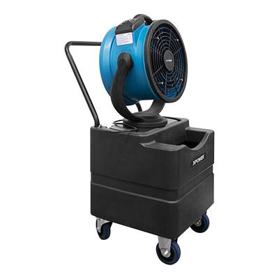 XPOWER Portable 3-Speed Indoor / Outdoor Cooling Misting Fan / Air Circulator with Water Pump and 11.8 Gallon Reservoir Tank - 1700CFM; 115V - FM-88WK