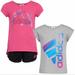 Adidas Matching Sets | Adidas Youth Girls 3-Piece Set, Dark Pink | Color: Gray/Pink | Size: 6g