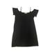 Michael Kors Dresses | Michael Kors Black Cold Off Shoulder Short Sleeve Dress Medium | Color: Black | Size: M