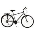 Bounty Country Hybrid Bike - Leichter Alu-Rahmen, 18-Gang-Shimano-Schaltung, Zoom-Federgabel - perfekt für Radsportbegeisterte