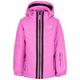 Trespass Kids Ski Jacket Waterproof Lightly Padded with Detachable Hood Annalisa - Deep Pink 9/10