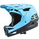 7 iDP Project 23 ABS MTB Mountain Bike Full Face Vented Bicycle Helmet (Matt Ocean Blue/Black, L)