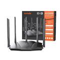 Tenda Wi-Fi 6 Router AX3000 - Dual Band 2.4Ghz/5Ghz, 1xWAN/3xLAN Gigabit Ports, 5x6dBi Antennas, WiFi+ Mesh, Repeater Mode, Support VPN, WPA3, WPS, RX12 Pro