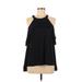 Rebecca Minkoff Casual Dress - Shift Crew Neck Long sleeves: Black Print Dresses - Women's Size Medium