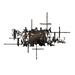 Hubbardton Forge Brutus 24 Inch Wall Sconce - 402035-1104
