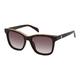 TOUS Damen Stob46 V Sonnenbrille, Braun, Hochglanz (Shiny Dark Havana), 66