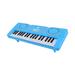 37 Keys Portable Electric Piano Keyboard Educational Learning Toys Music Instrument Practical Multifunctional Electronic Organ for Holiday Blue