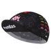 Black Cycling Cap - Polyester Funny Cycling Hat-Under Helmet - Cycling Helmet Liner Breathable&Sweat Uptake