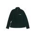 Lands' End Fleece Jacket: Green Print Jackets & Outerwear - Kids Girl's Size Large