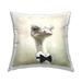 Stupell Ostrich Monocle Bowtie Funny Bird Printed Throw Pillow Design by Karen Smith