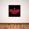 WWE Raw Logo Wall Sticker - 90cm x 90cm height