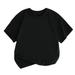 Holiday Savings Deals! Kukoosong Summer Baby Boy Clothes Baby Girl Clothes Funny Toddler Shirt Moms Day Gift Trendy Kid Shirt Kid T-Shirt Funny Youth Shirt Black 4-5 Years