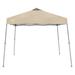 Crown Shades 11 x 11 Base 9 x 9 Top Pop Up Canopy w/Carry Bag Beige