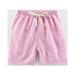 Herrnalise Toddler Sport Shorts Baby Boys and Girls Pull on Cargo Yoga Shorts Baby Linen Pull-On Shorts Solid Shorts