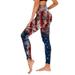 Cotton Bike Shorts for Women Independence Day For Women s American 4th Of July Leggings Pants For Yoga Running Pilates Gym Yoga Pants Tights Compression Yoga Running Prairie Underground Leggings