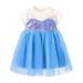 Baby Girl Sequins Dress Infant Toddler Tutu Flower Girls Wedding Birthday Party Dresses