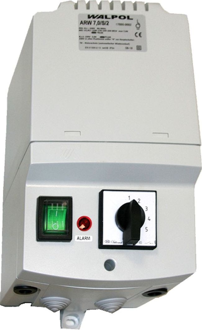 KBS Drehzahlregler für Lüftungsmotor 14,0A 5-stufig 147 x155x270 mm 230V Image