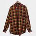 J. Crew Shirts | J Crew Made In Usa Red Yellow Cotton Plaid Shirt | Color: Red | Size: L