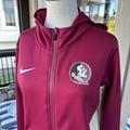 Nike Jackets & Coats | Nike Ladies Maroon:Gold ‘Fsu Seminoles’ Full Zip Therma-Fit Hooded Pull Over - M | Color: Gold/Red | Size: M