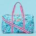 Lilly Pulitzer Bags | Lilly Pulitzer Overnight Bag Lilly's Roadtrip | Color: Blue/Pink | Size: Os