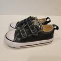 Converse Shoes | Converse Black Canvas Chuck Taylor One Star Toddler Kid Size 7 | Color: Black | Size: 7bb