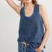 Anthropologie Tops | Anthropologie Pilcro Blue Striped Textured Cotton Tank Top | Color: Blue | Size: S