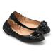 Tory Burch Shoes | Nwt Tory Burch Black Blossom Ballet Flat Sz 10 | Color: Black/Gold | Size: 10