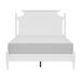 Birch Lane™ Nadette Low Profile Platform Bed Metal in White | 58 H x 63.5 W x 87.3 D in | Wayfair 749C088E00B5455E8635C20873A2C2D0