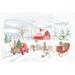 The Twillery Co.® Evenson Home For The Holidays I Canvas in Red/White | 12 H x 18 W x 1.25 D in | Wayfair 2811D204C06849C39029641F4B6462F3