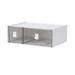 Teblacker Desktop Cosmetic Kawaii Stationery Storage Box Ins Drawer Storage Pen Cabinet Office Desk Stackable Storage Organizer(White5)