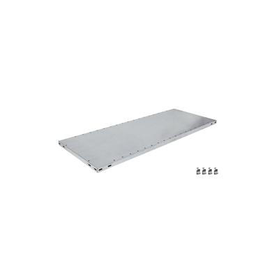 Zusatz-Fachboden für PROREGAL Fachbodenregal MULTIplus150 Stecksystem | BxT 130x60cm | Inkl. 4 Fachbodenträgern | Fachlast 150kg | Verzinkt Image