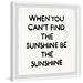 Marmont Hill Inc. Be the Sunshine Framed Painting Print 12 x 12