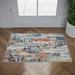 Alise Rugs Rayna Bohemian & Eclectic Graphic Print Indoor Area Rug 2 x 2 11 2 x 3 Accent Indoor Entryway Bathroom Dining Room Rectangle