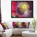 DESIGN ART Designart Colorful Opium Poppy Flower Photo Flowers Framed Canvas Wall Artwork Print 20 in. wide x 12 in. high