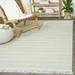 Balta Denise Striped Recycled Area Rug Blue 7 10 x 10 8 x 10